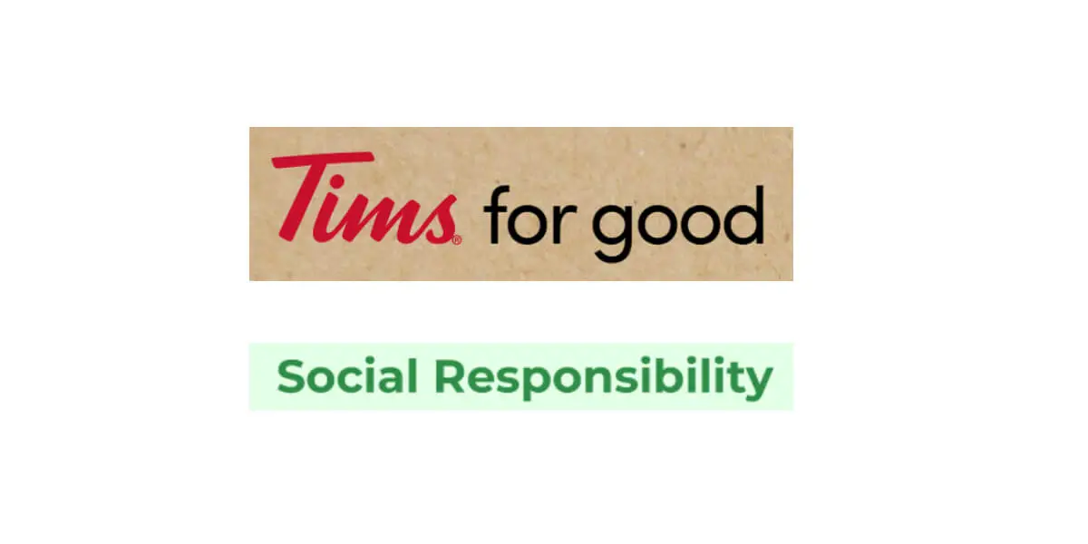 tim hortons social responsibilities
